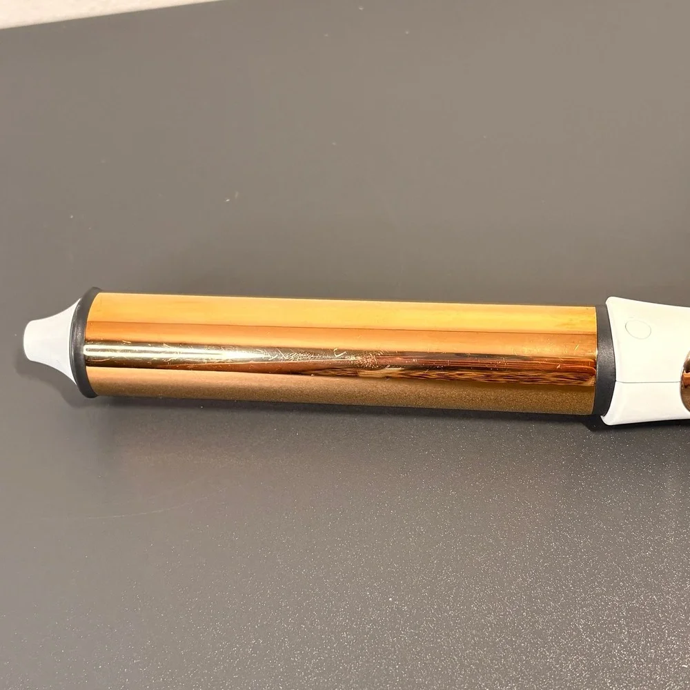 Kristin Ess Curling Wand Women OS White Gold Good Rose Gold Accents T-9/26